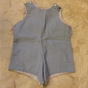Simi Light Blue Baby Romper